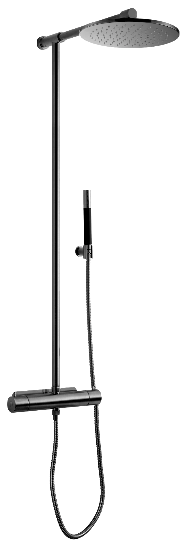 ART9424212 - TVM300 takdusjsett,  Brushed Black Chrome - 