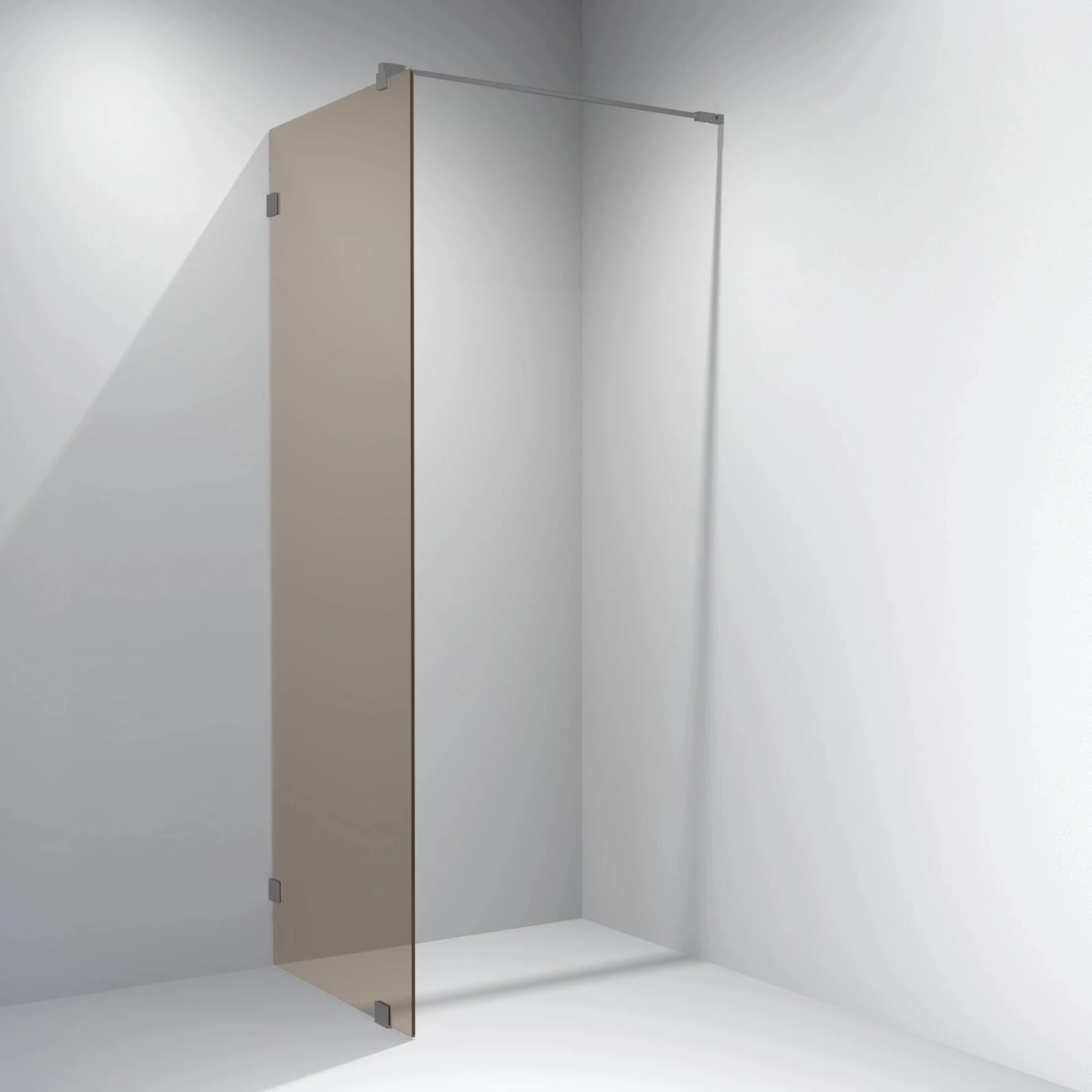 NRF1395887 - Glassfelt EMIL 90x200 cm bronse glass, børstet grå - 